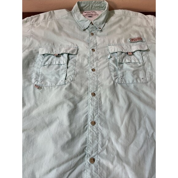 Columbia Other - Columbia PFG Mint Green Men’s LT Fishing SS Vented UT Shirt Lg